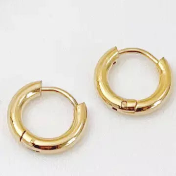 Gianna Gold Huggie Hoop Earrings