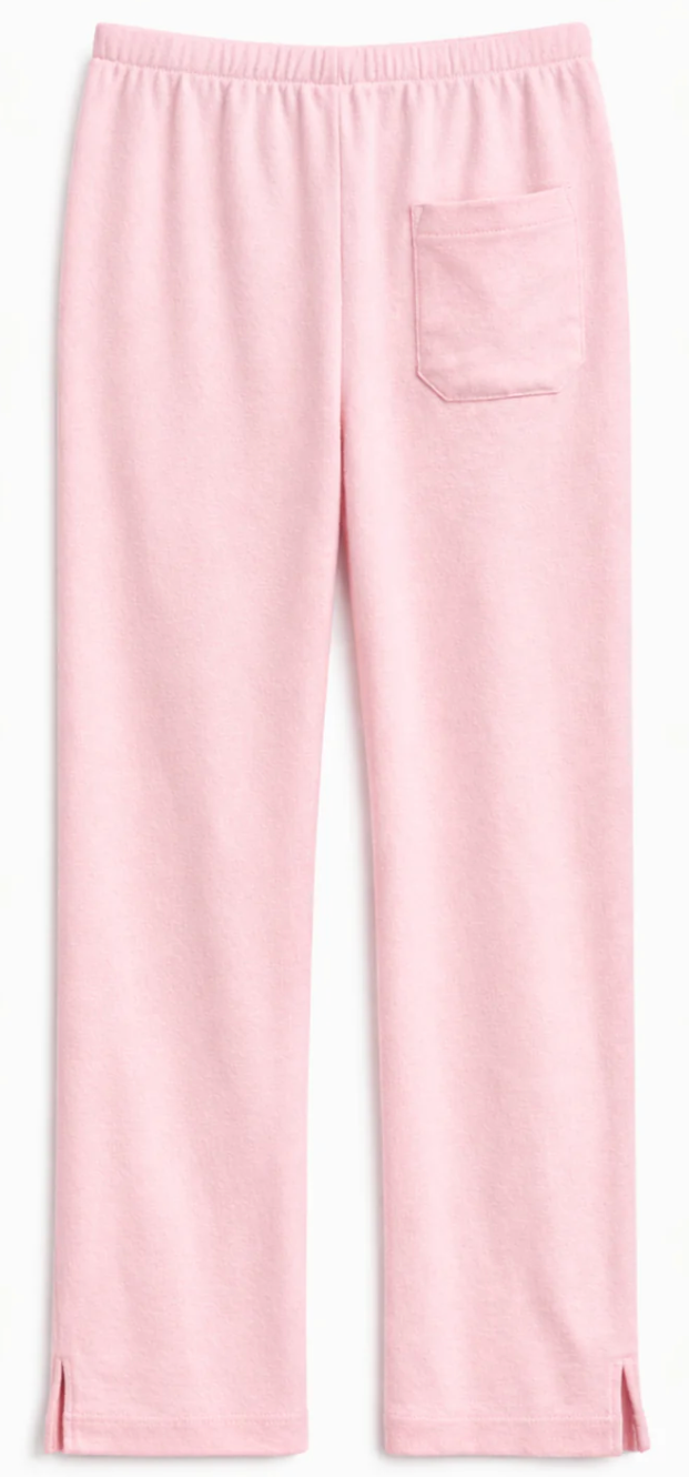 Katie J Kiki Terry Pant - Pale Pink