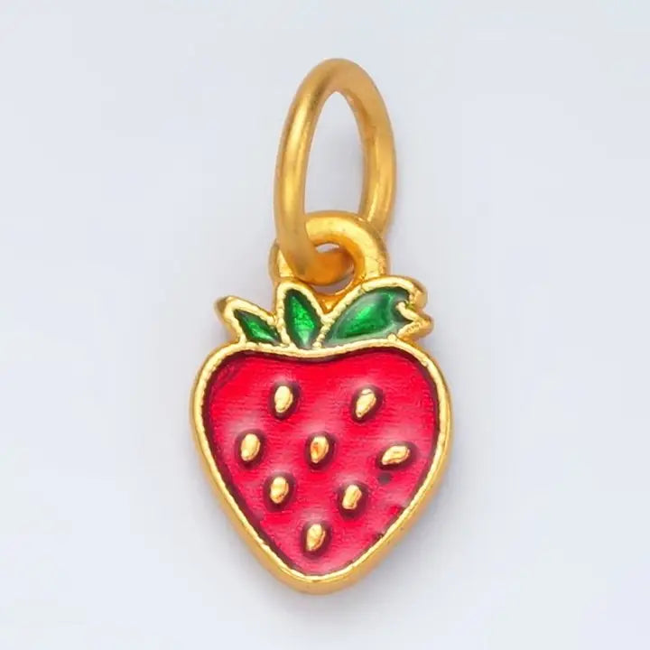 Mini Strawberry Charm