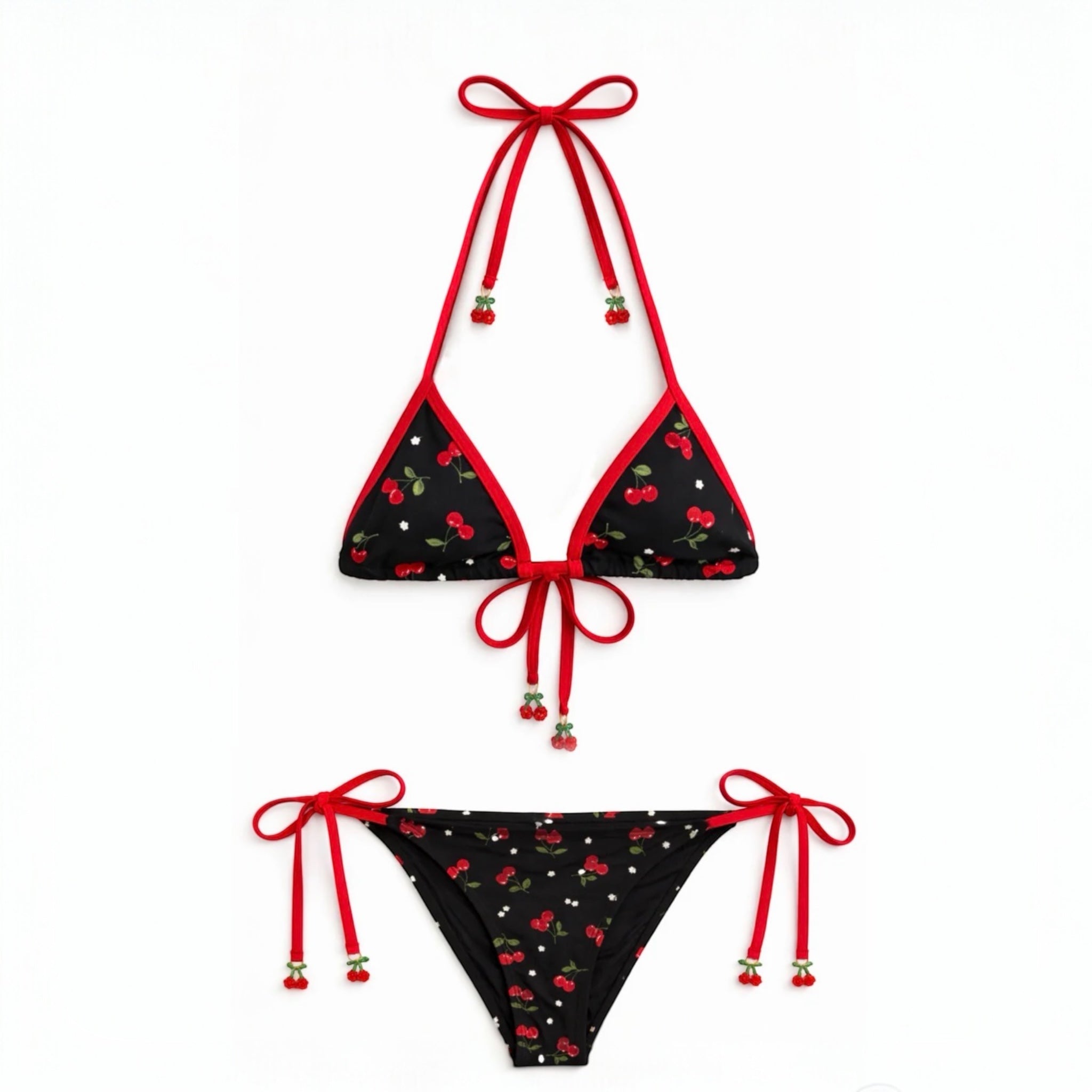 Katie J Chelly Bikini- Cherry Ditsy