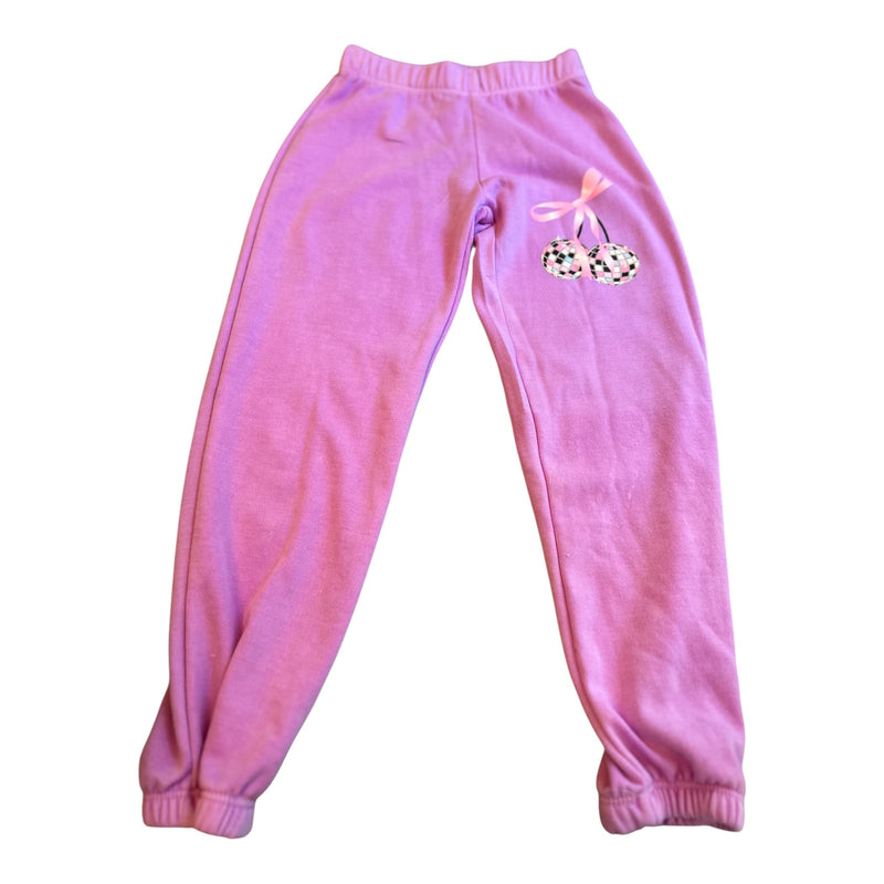 Firehouse Disco Cherry Bow Sweatpants