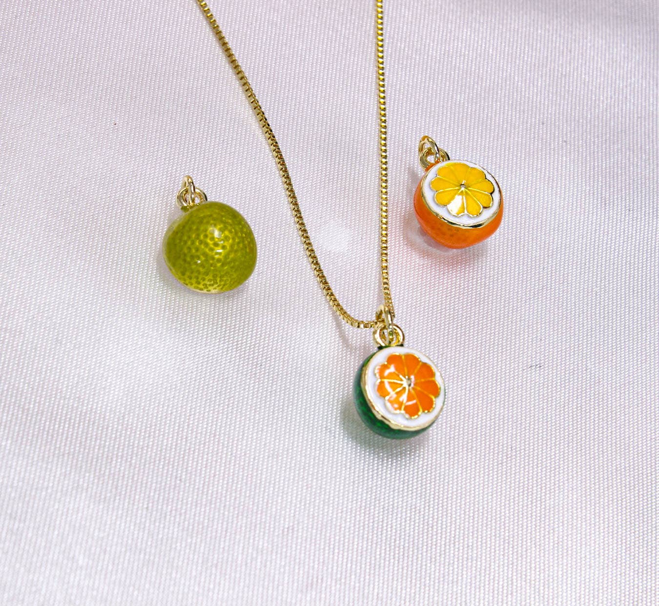 Half Orange Charm