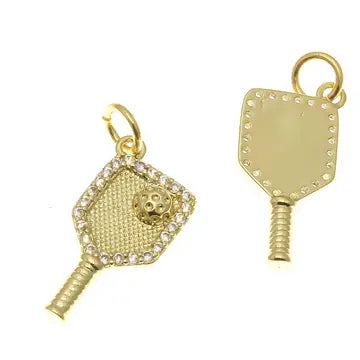 Cz Pickleball Charms