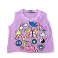 Firehouse Loose Purple Tank