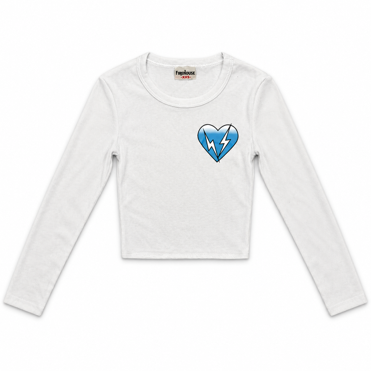 Firehouse  Ribbed Longsleeve Tee - Blue Bolt