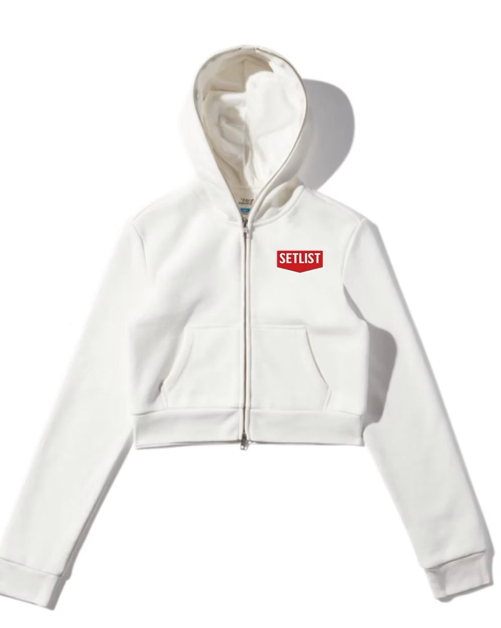 Setlist Full Zip Cropped Cherry-heart Hoodie