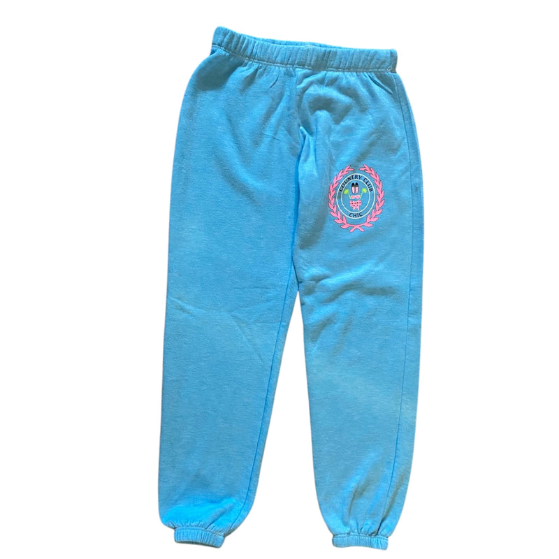 Firehouse Country Club Chic Sweatpants - Aqua