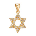 Cz Star of David Pendant