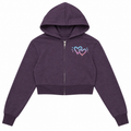 Firehouse Ombre Heart Zip Hoodie
