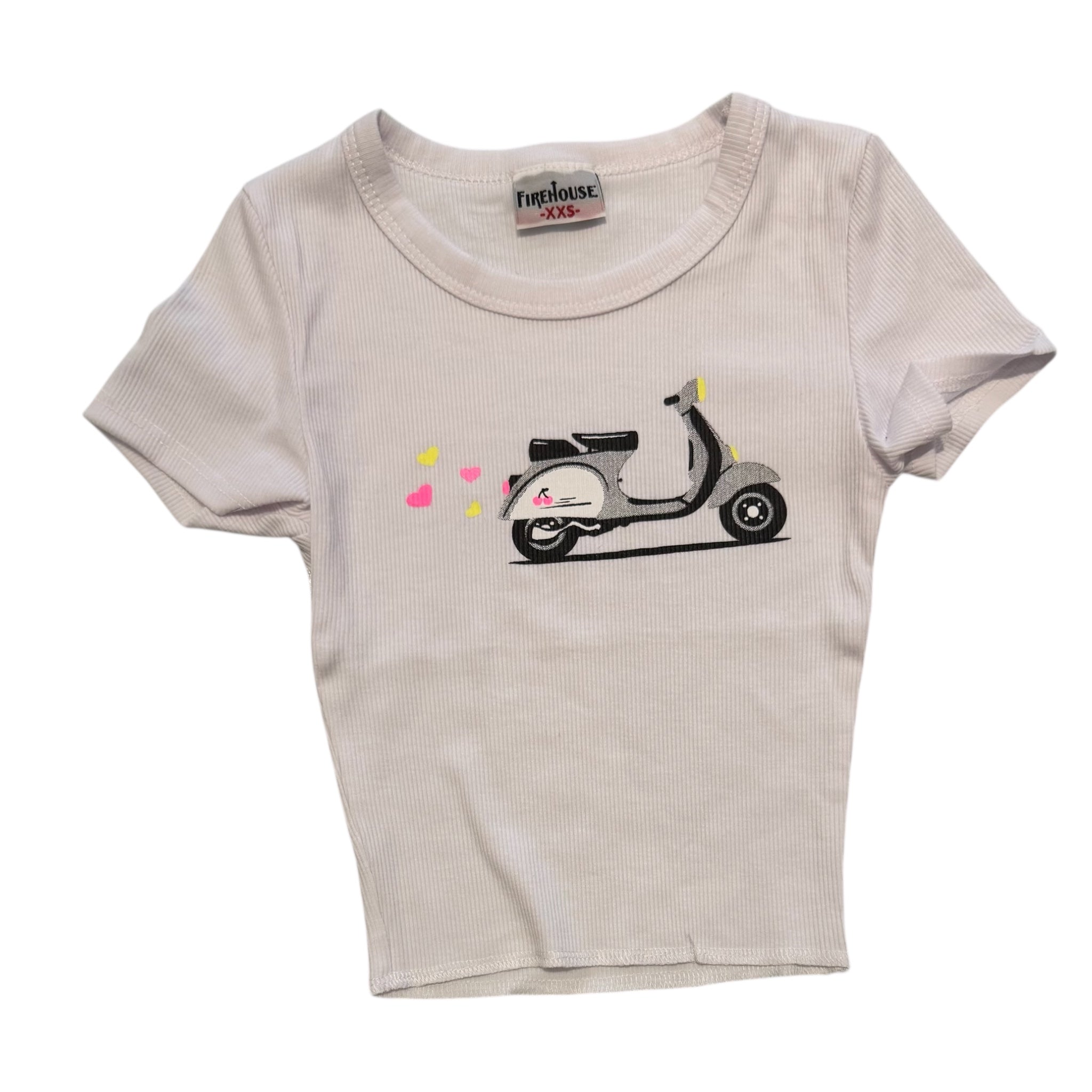 Firehouse Vespa Ribbed Tee