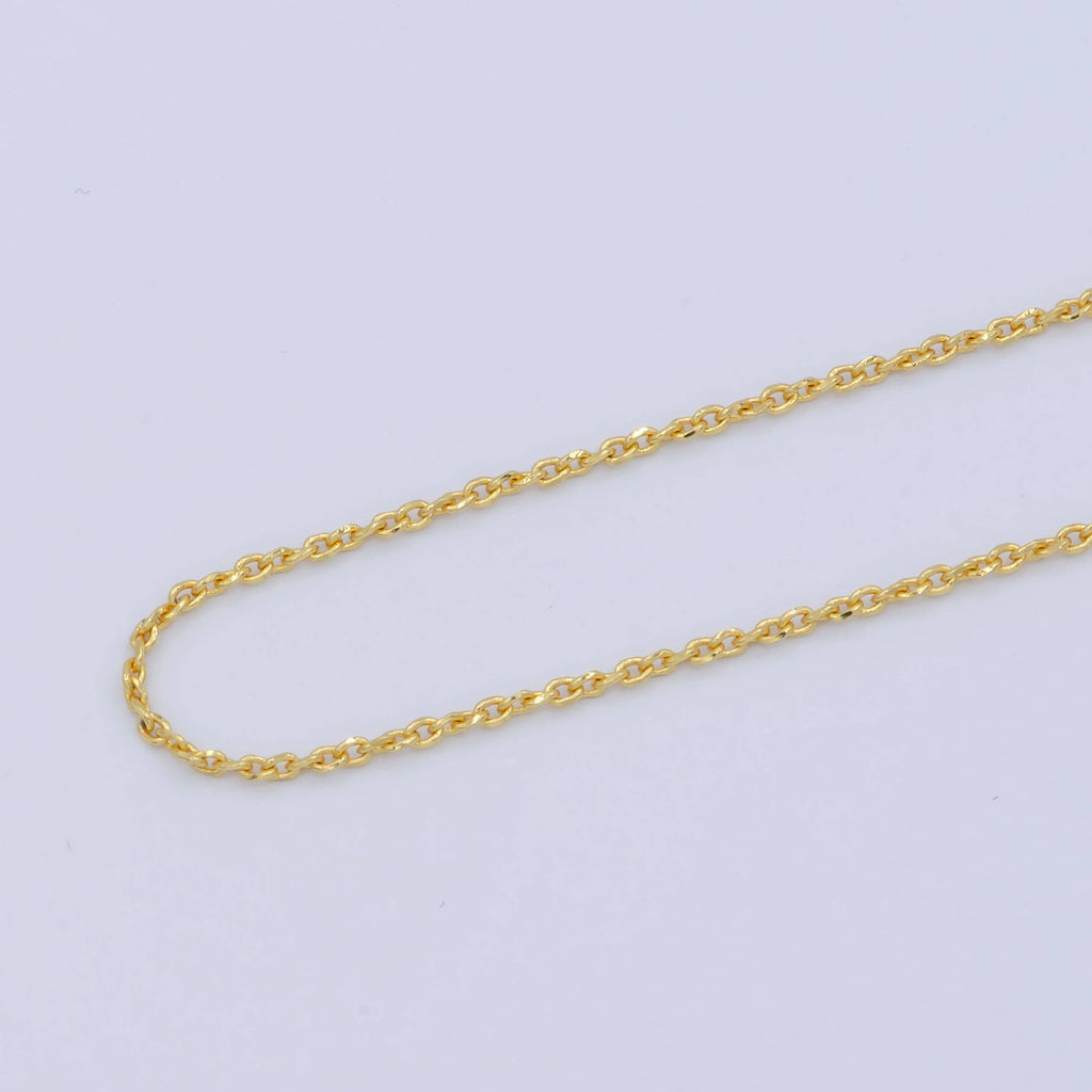 Dainty Twisted Necklace (wa196)