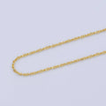 Dainty Twisted Necklace (wa196)