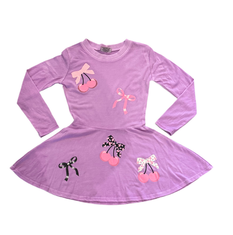 Firehouse Cherry Bow Dress