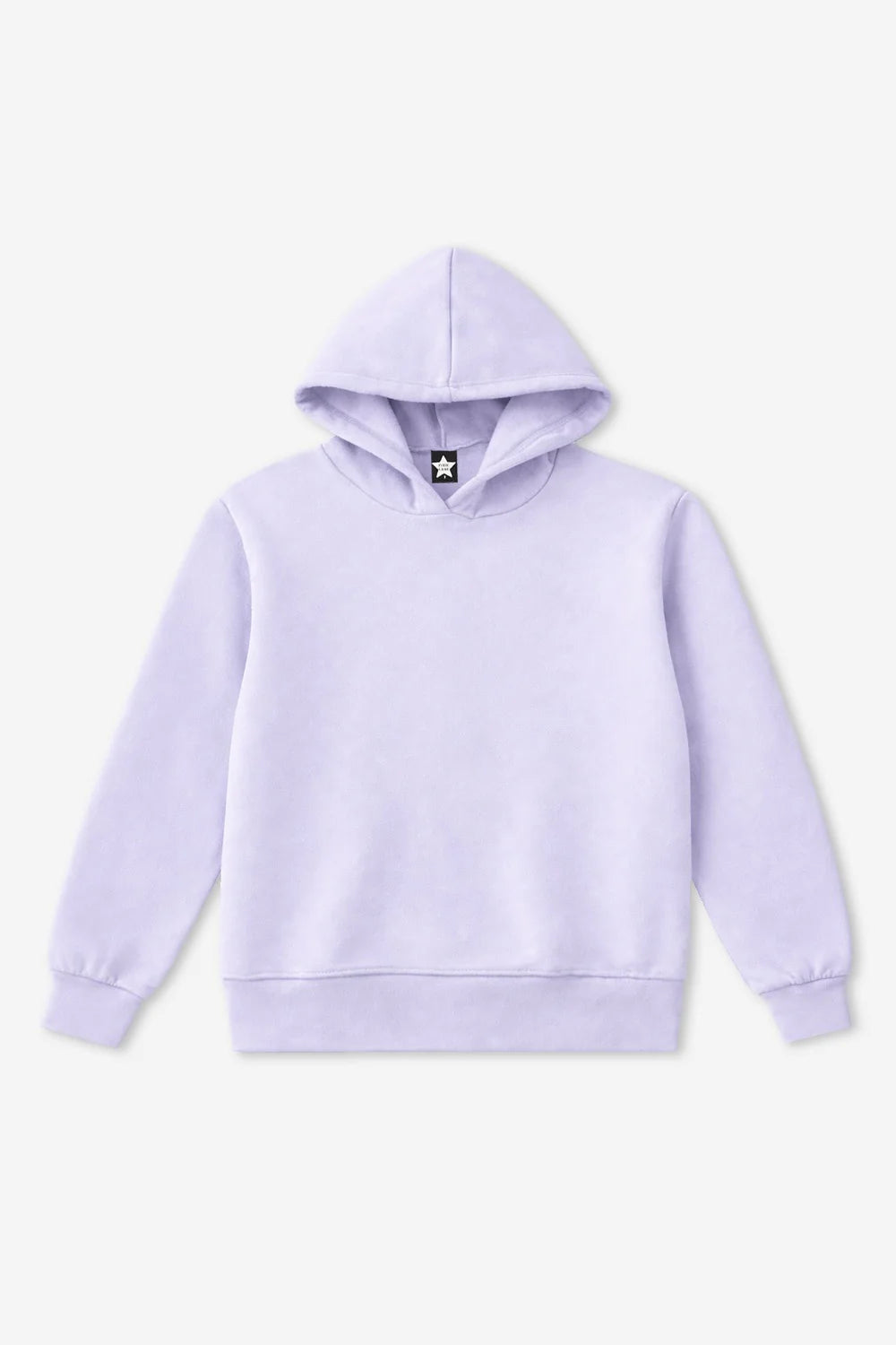 Pixielane Cloud Lilac Denim Palm Soft French Terry Hoody