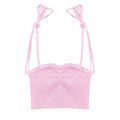 Katie J Cher Smocked Sweetheart Top- Baby Pink