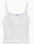 Katie J Marina Cami - Serene Blue Floral