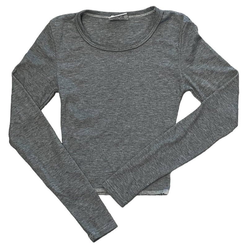 Firehouse Ribbed Tee - Heather Grey