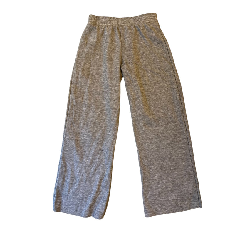 Firehouse Wide Leg  Sweatpants - Heather Grey