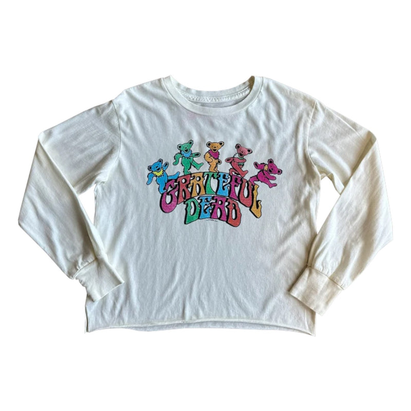 Rowdy Sprout Grateful Dead Not So Cropped Long Sleeve Tee