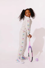 Lola + The Boys Rainbow Smiley Fuzzy Set