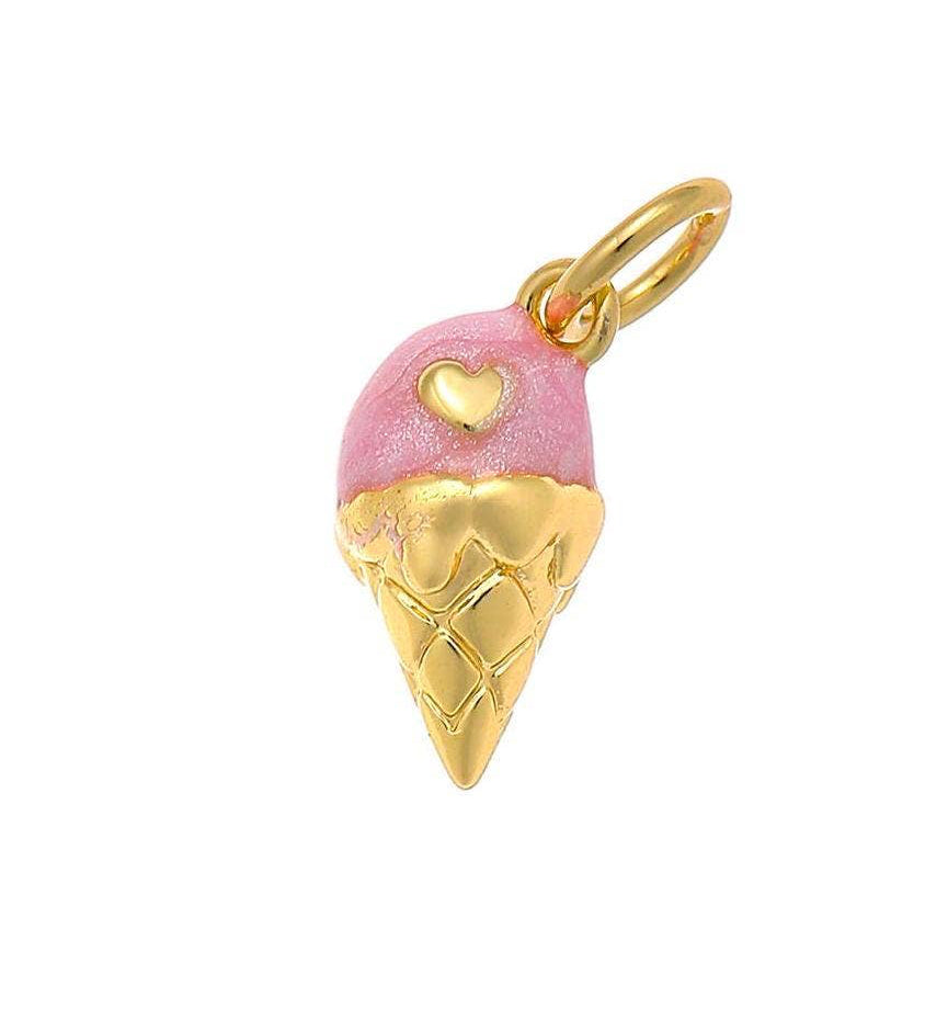 Ice Cream Cone Charm