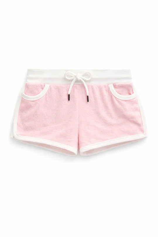 Katie J Kiki Terry Short - Pale Pink