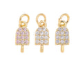 CZ Popsicle Stick Charm