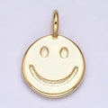 Mini Happy Face Charm