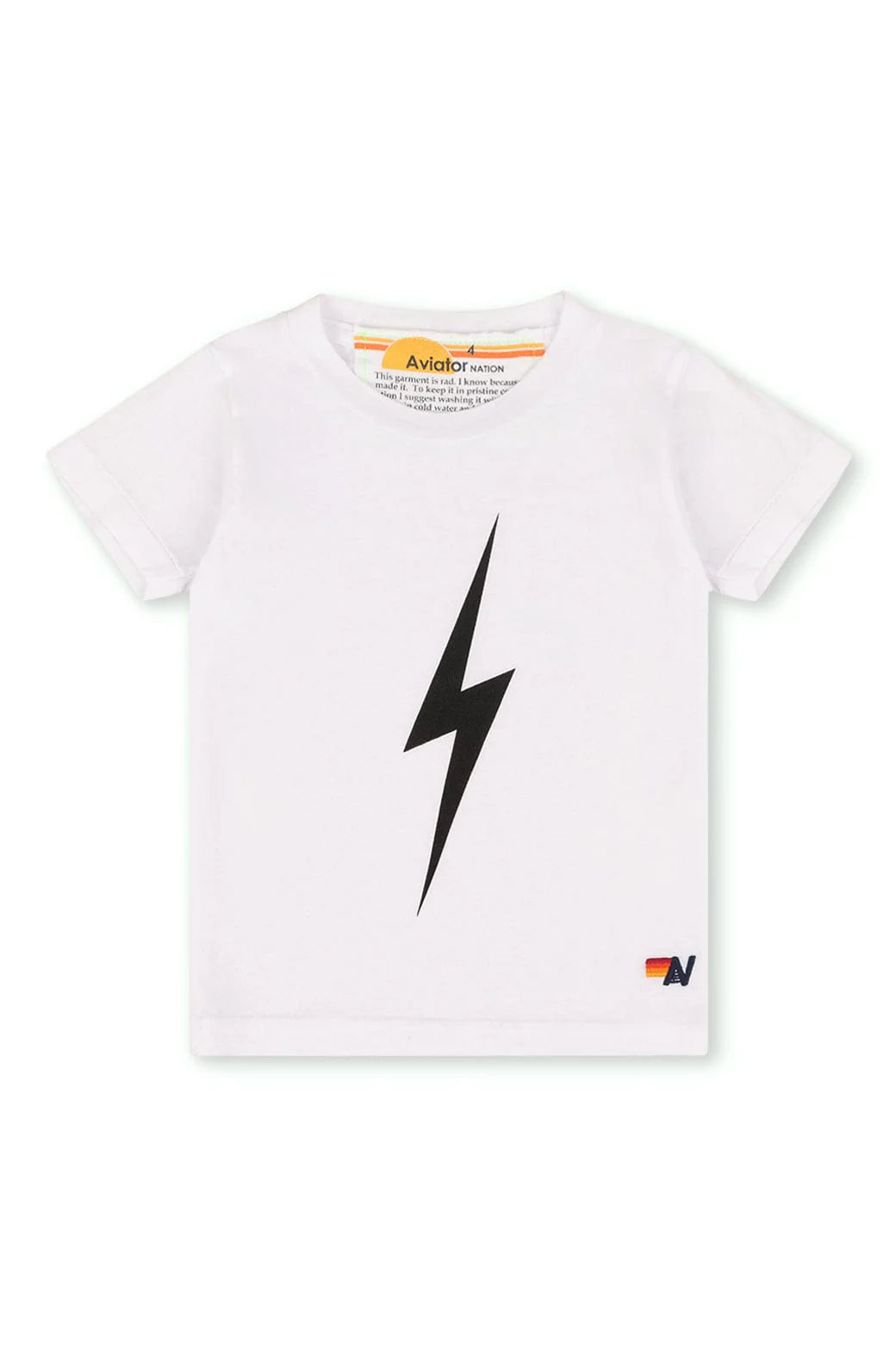 Aviator Nation Bolt Tee- White (Presale)
