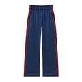 Katie J Jordyn Stripe Pant -  Evening Blue/Burgendy