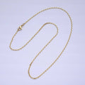 Cable Chain Necklace (wa1642)