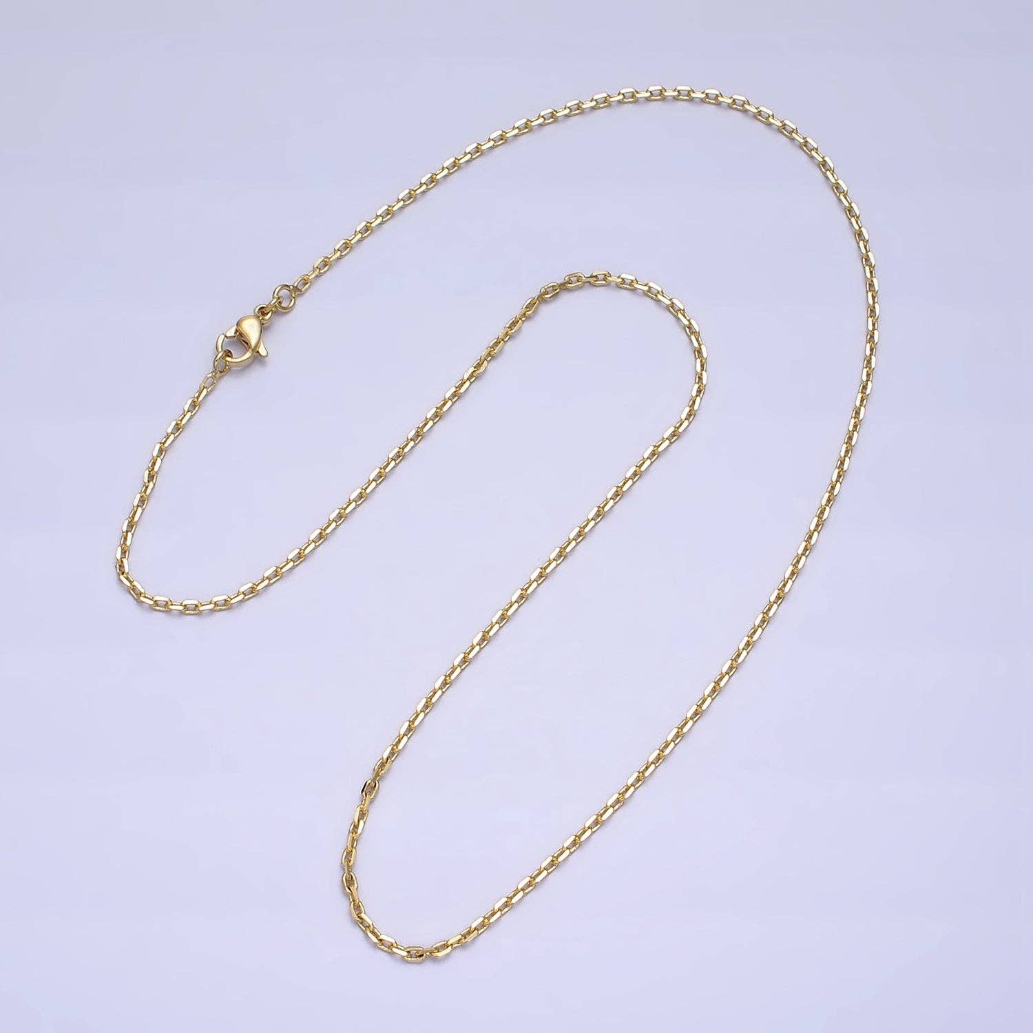 Cable Chain Necklace (wa1642)