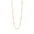 Pearl Paperclip Chain Necklace