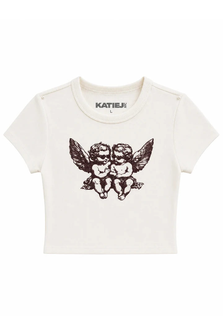 Katie j Sunglasses Chrub Baby Tee
