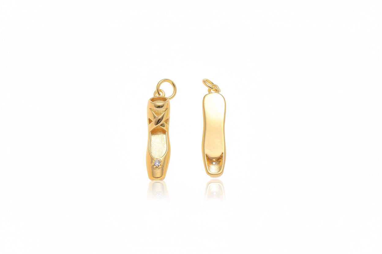 Ballet Pointe Shoes Charm