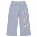 Firehouse Bow Wide Leg Reverse Sweatpant