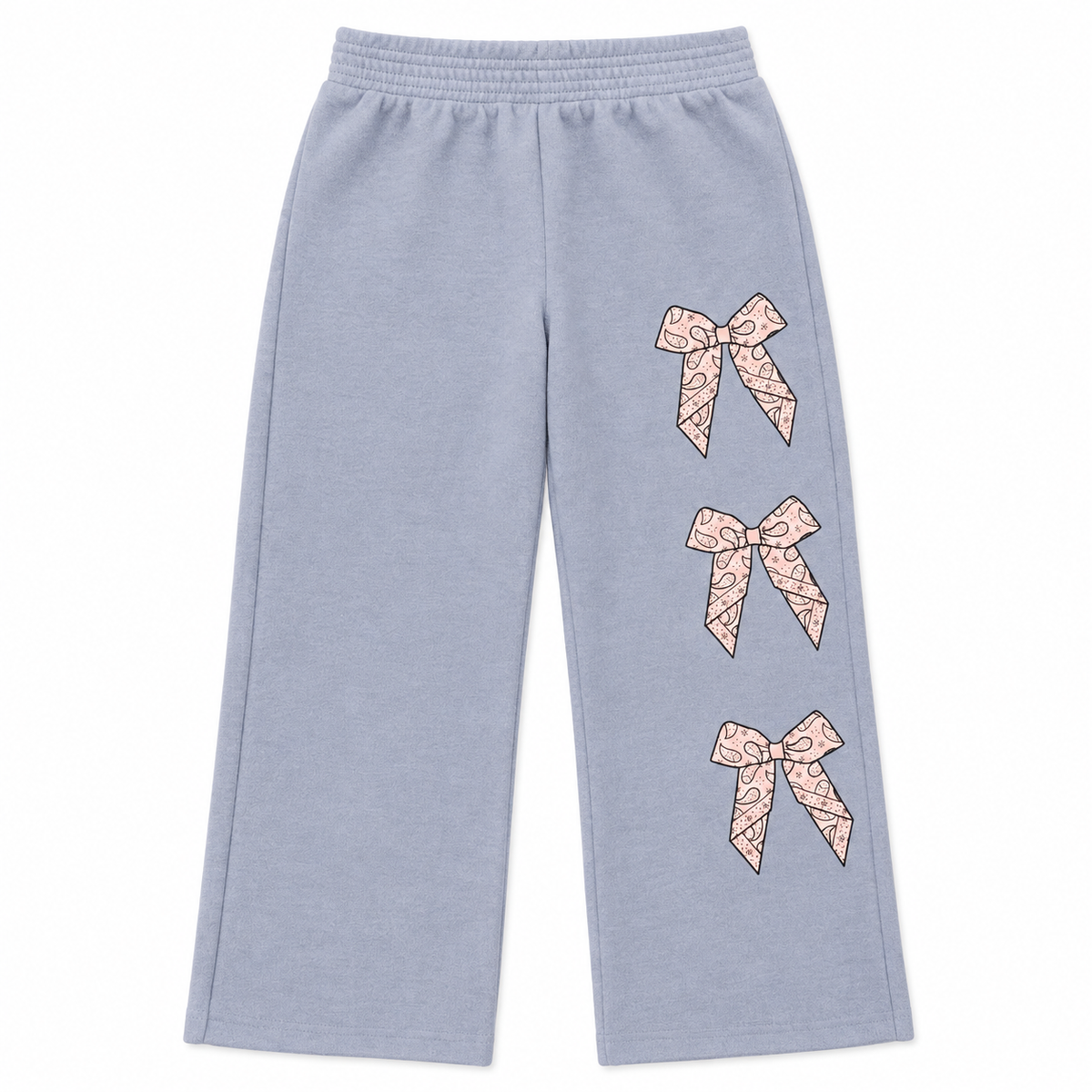 Firehouse Bow Wide Leg Reverse Sweatpant