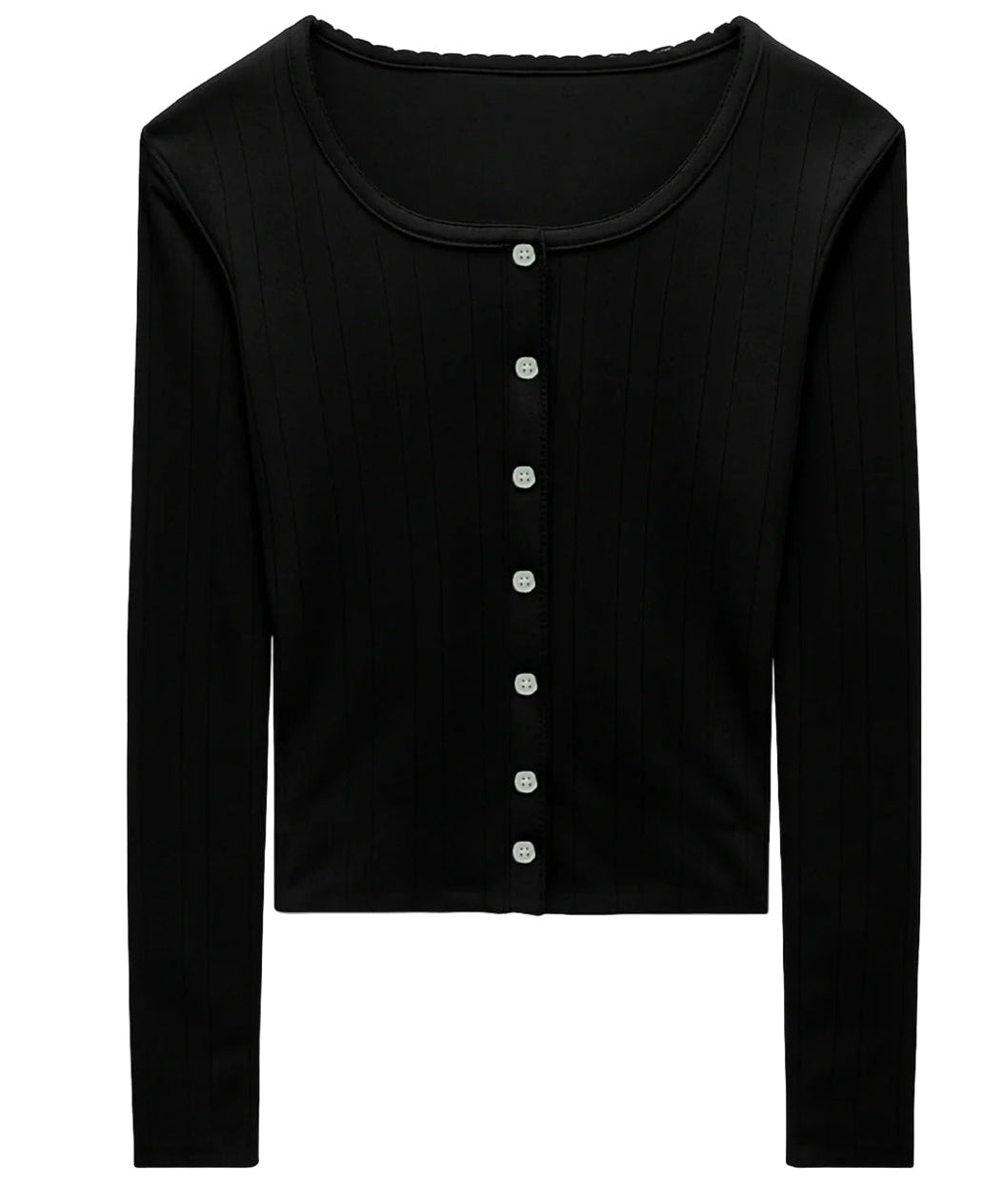 Katie J Marina Pointelle Cardigan