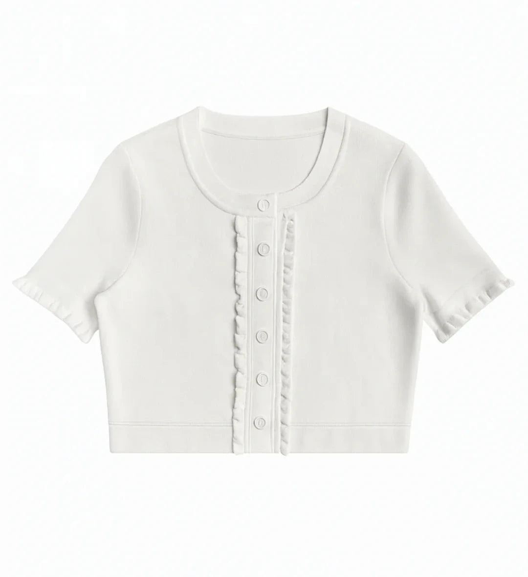 Katie J Addison Special Detail Button Down Top