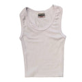 Firehouse White Ribbed Tank