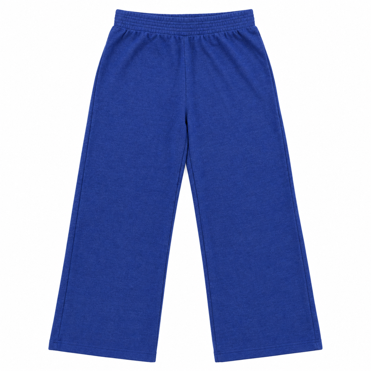 Firehouse Blue Wide Leg Reverse Sweatpant