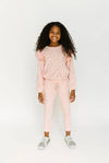 Lola + The Boys  Rainbow Crystal Ruffle Jogger Set