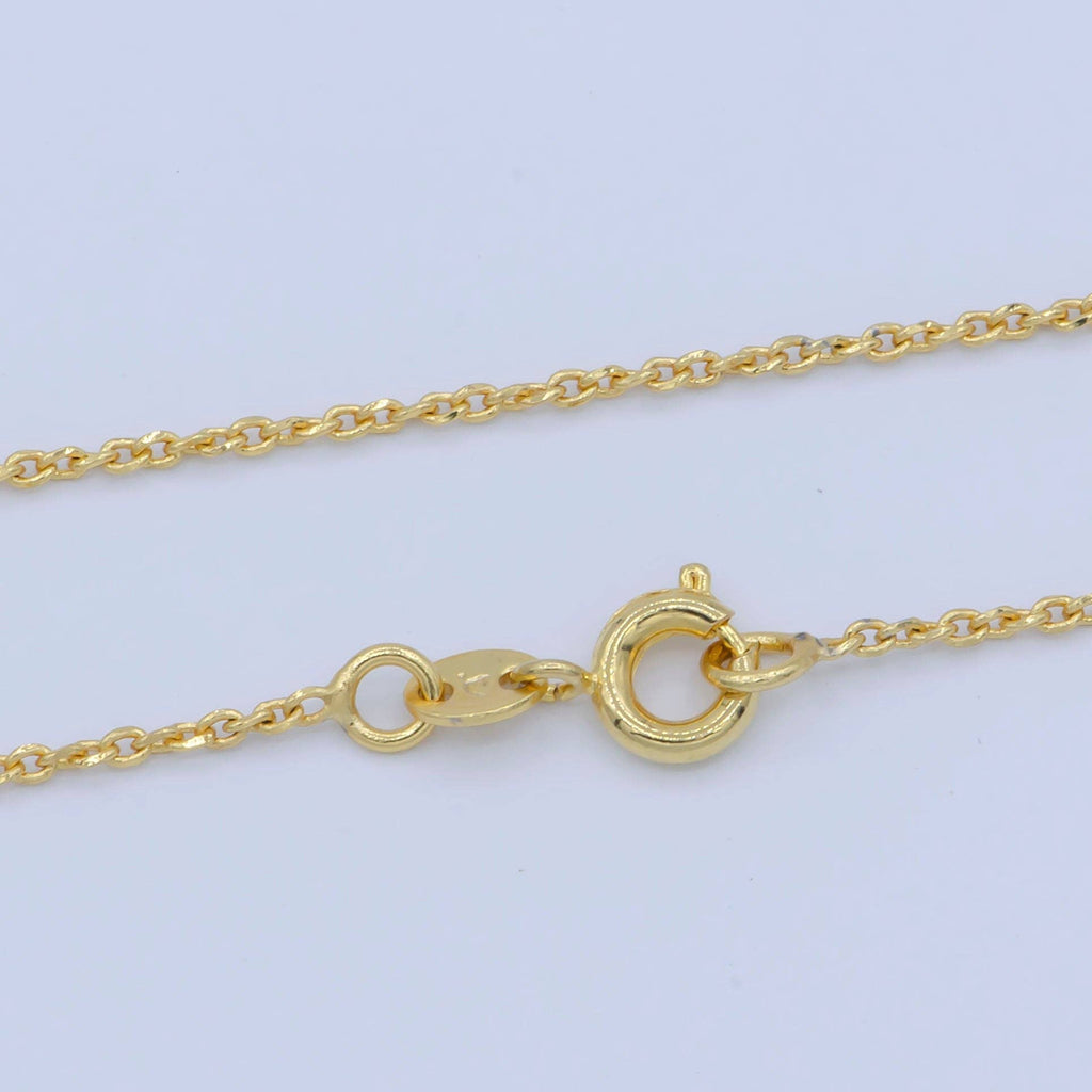Dainty Twisted Necklace (wa196)