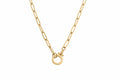 Circle Carabiner Necklace