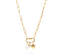 Sea Shell Carabiner Necklace