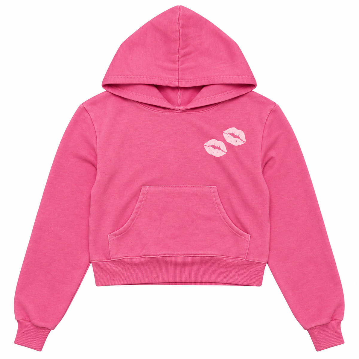 Firehouse Lips Neon Pink Hoodie