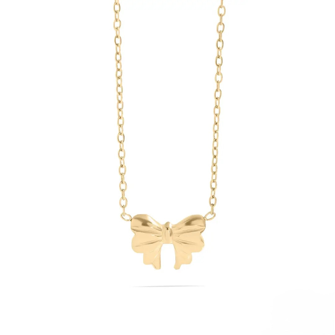Bow Charm Neckalce