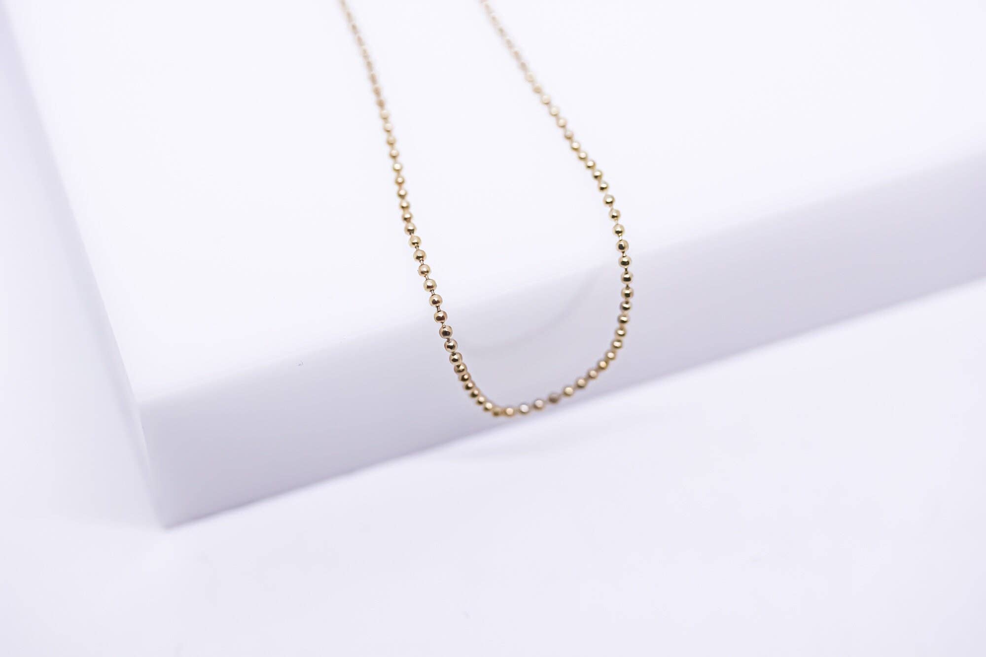 Beaded Necklace with Extension