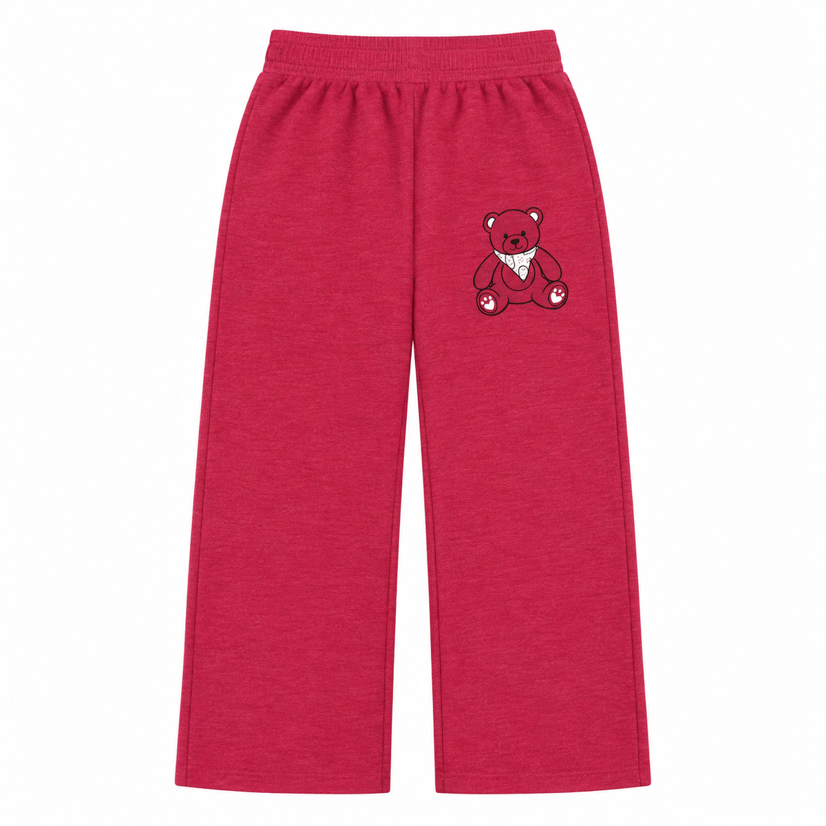 Firehouse Bear Wide Leg Reverse Sweatpant
