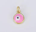 Evil Eye Charm Pink